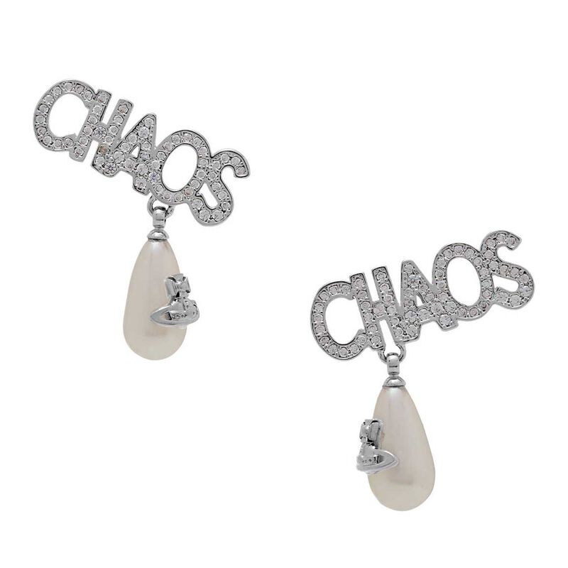 Vivienne Westwood Chaos Pearl Earrings image number 0